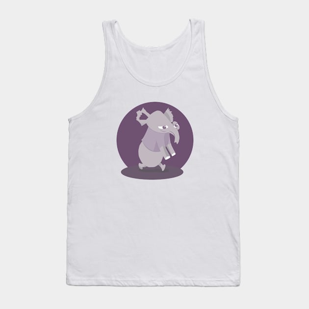 elephant Tank Top by Lins-penseeltje